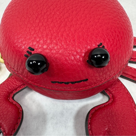 TORY BURCH Carl The Crab Keyfob Coin Purse Bag Charm - 39132 - Picture 6 of 11